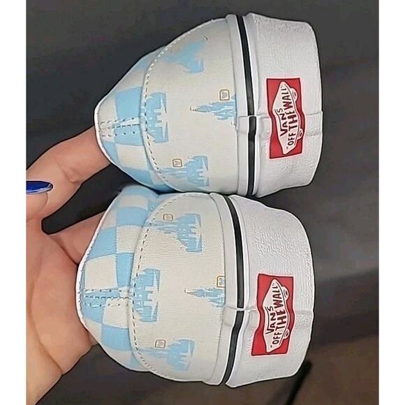 Vans x Disney World 50th Slip-On Shoes Mickey Mouse 10M/11.5W EUC Rare - Picture 9 of 11